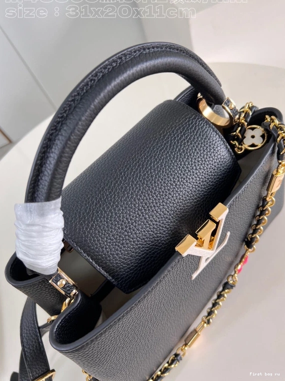 Frstbag ru BB-31.5*20*11CM CAPUCINES VUITTON LOUIS 0812